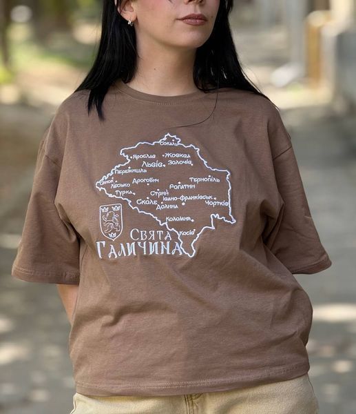 Футболка "Свята Галичина" Коричневий sv.halychynaBRL фото